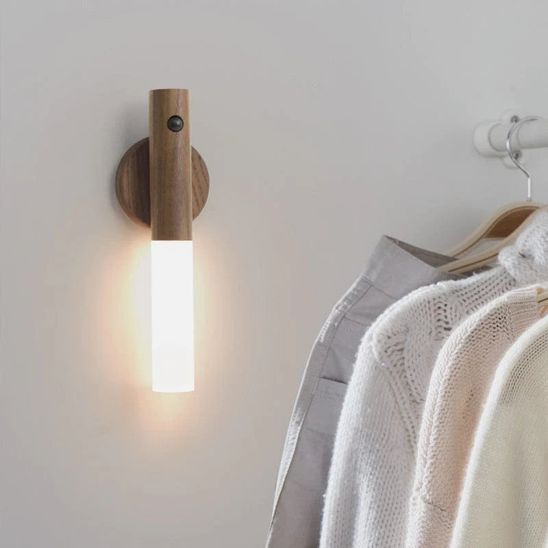 Motion-Sensing Wooden Night Lamp – THE MINIMAL GOODS